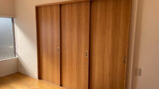 可動式扉を閉めた状態