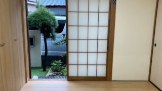 和室と障子