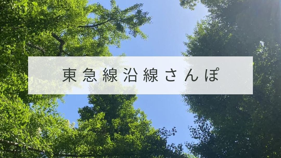 東急線沿線さんぽメニュー