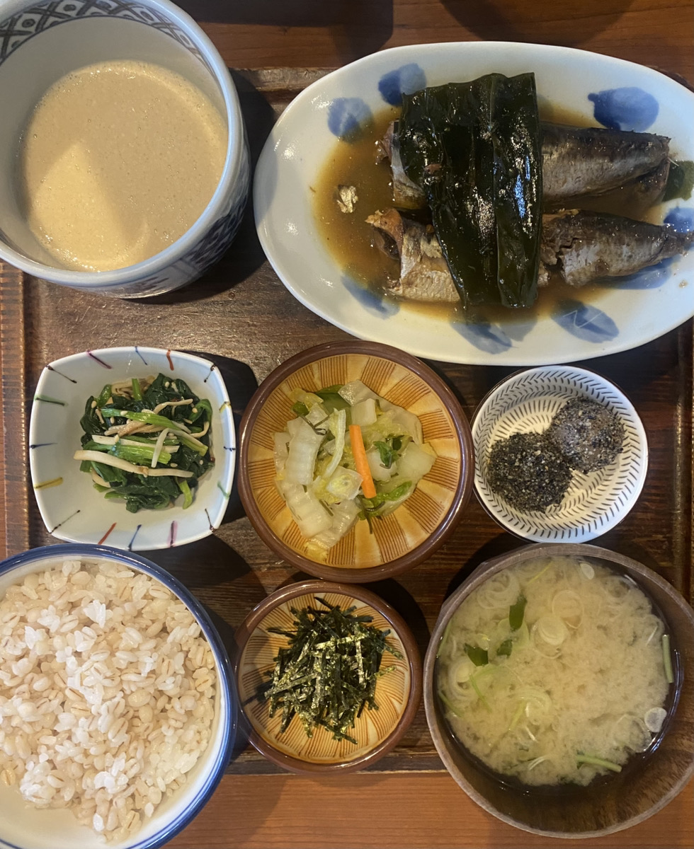 いわし煮定食