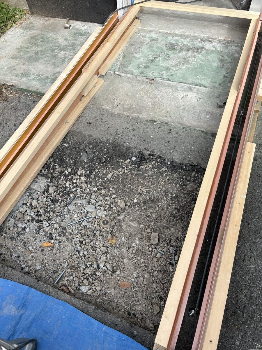 コンクリート打設前