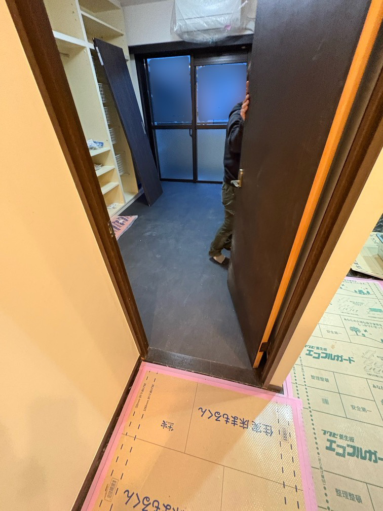 施工中寝室