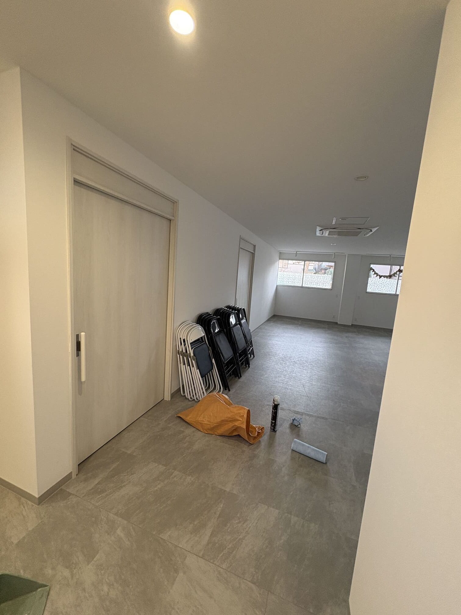 完成した室内